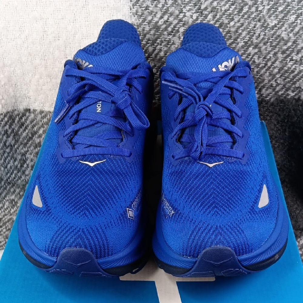 Hoka One One Women Clifton 9 GTX Vibrant Blue Athletic Shoes